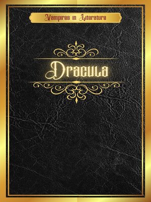 cover image of Vampires in Literature; Dracula
